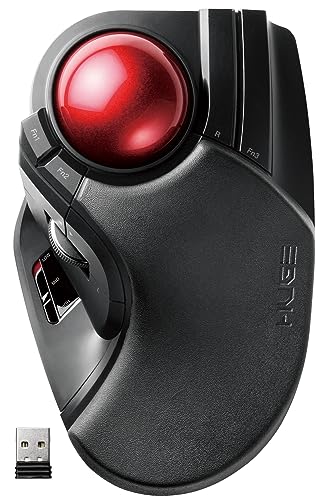 ELECOM マウス ワイヤレストラックボール 5ボタン チルト機能 握りの極み ブラック M-XT1DRBK d2ldlup Amazon.co.jp: ELECOM マウス トラックボール 有線 5ボタン