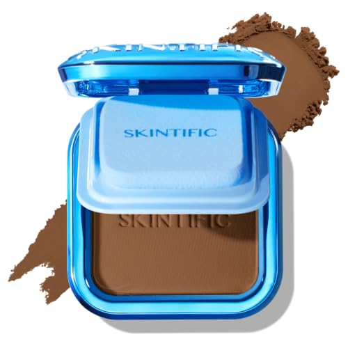 Image of SKINTIFIC Ultra Cover Powder Foundation For Oily Skin 8NC Pure Toffee