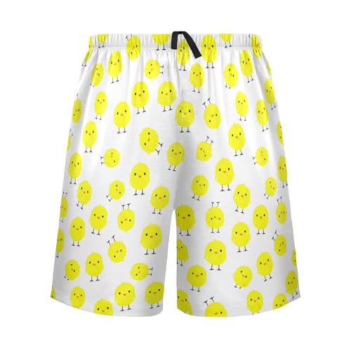 Men's Pajama Shorts Chicken Athletic Pajama Sleep Bottoms with Pockets 2301943