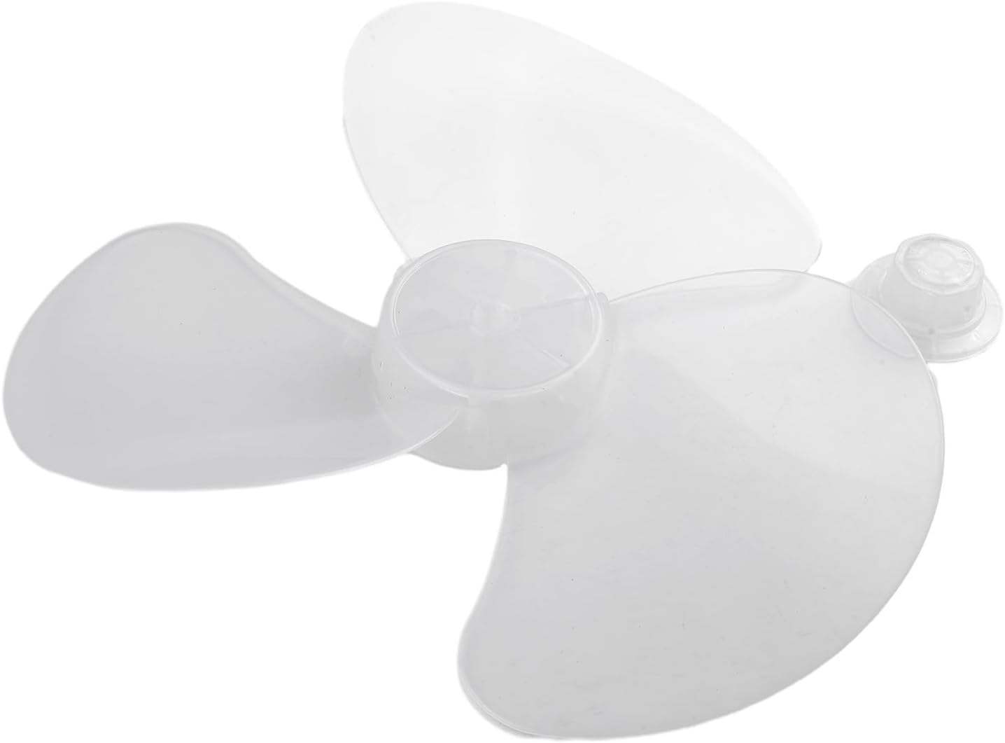12 Inch Plastic Fan Blade 3 Leaves Replacement Part for Standing Pedestal Floor Wall and Table Fans, Lightweight PP Material Low Noise Design