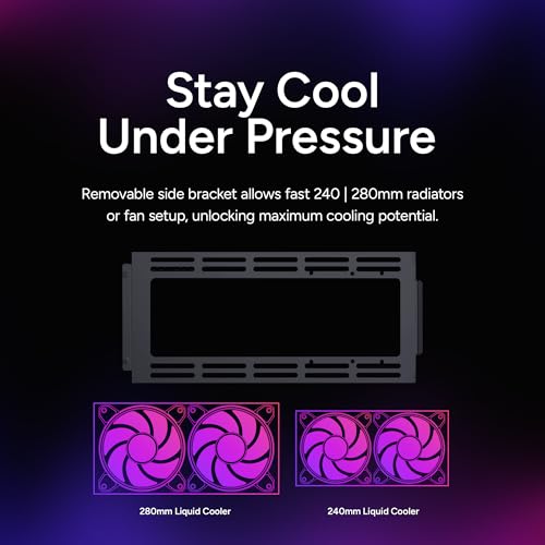 Image of Cooler Master Tempered Glass, Alloy Steel NR200 SFF Small Form Factor Mini-ITX Case with Vented Panel, Triple-slot GPU, Tool-Free and 360 Degree Accessibility, Without PCI Riser (Black)