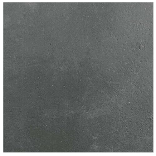 LUNA WAY CAST IRON - Plaque Lisse en Fonte pour Cheminée | Stocke et Réflète la Chaleur | Résistance à l'usure | Installation Facile, Noir, 40 x 40 cm,...