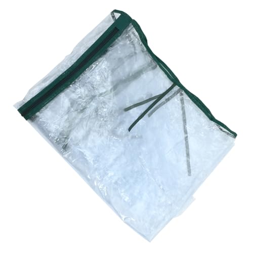 保温プラスチックフィルム 小さな温室のテント ミニガーデンプラントテント プロテクター 温室の日よけカバー 温室ケース 植物保護者 家を育てる 温室テント 温室シールド 緑 塩ビ GAROZATION