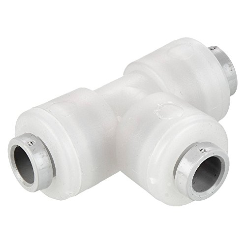 Parker F6TU4-pk20 Trueseal Push-to-Connect All Plastic FDA Compliant Fitting, Tube to Tube, Kynar, Push-to-Connect Tee, 3/8" (Pack of 20)