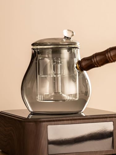 Botella infusora de té de vidrio DFSHGDF930 para evitar hojas sueltas 2