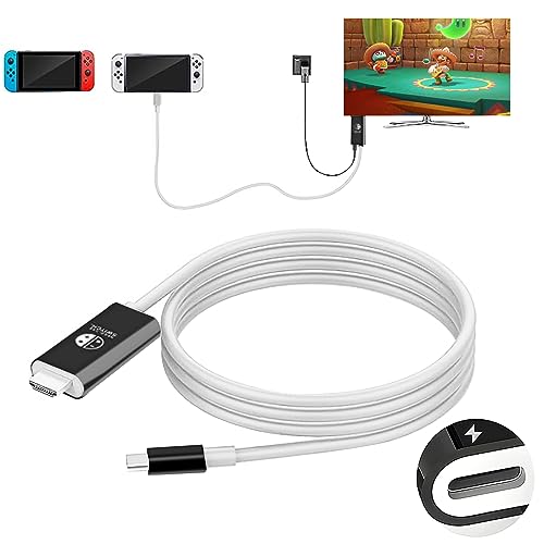 Switch(本体、ドッグ、HDMIケーブル、電源ケーブル )2017年もの Switch ドック HDMI 変換ケーブル 2本セット Type C USB スイッチ 交換