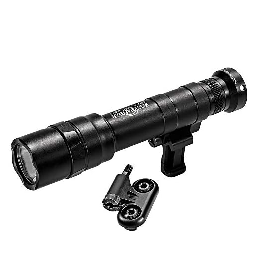 SureFire Dual Fuel Scout Light Pro LED WeaponLight, Black (M640DF-BK-PRO)