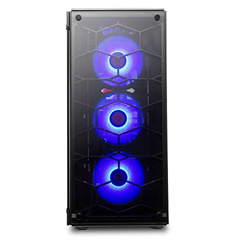 Gabinete Redragon Wheeljack Preto Atx Lateral De Vidro Temperado Sem Cooler E Sem Fonte - Gc-606Bk