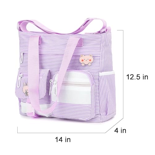 Image of Phaoullzon Crossbody Cute Bag for Teens Kawaii Messenger Purse Shoulder Tote Bags