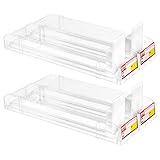 Diseño transparente- La vitrina de cigarrillos utiliza un diseño transparente para mostrar mejor los productos a la venta.