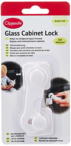 Clippasafe Glass Cabinet Lock (Invito Da Uk)