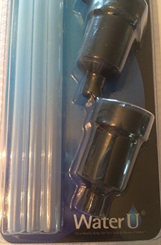 FreshSip Replacement Filter Straws - BLACK