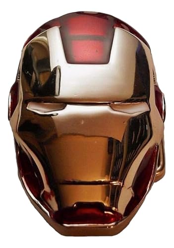 TCB Creations Ironmans Superhero 3D Helmet Metal Enamel Belt Buckle