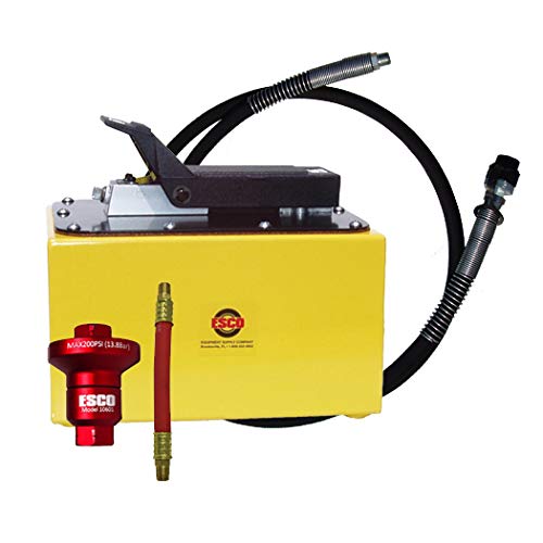 Esco Equipment Pump, Hydraulic Pump, Air/Hydraulic, 2 Gallon Kit (Contains 10594, 10604 Hose and 10601K Reducer Kit) 10595C