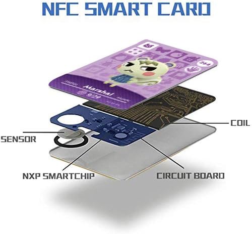 NFC Mini Cards for 30 PCS Rare Villager with Card Holder for ACNH for Animal Crossing New Horizons for Switch/Switch Lite/Wii U (New Horizons, New Leaf)