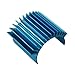 Amagogo RC Car Heat Sink Remotes Control Car Metal Upgrade Replacement Engine Heatsink Fins Simple Design Suitable for 16101 16102 16, Blue