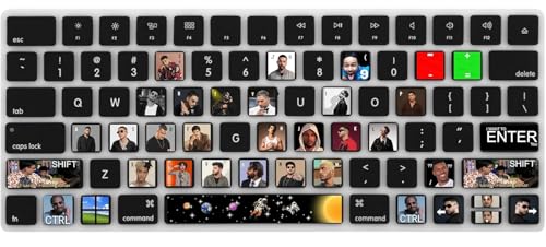 Image of Memes Keyboard Stickers Compatible for All Keyboards Laptop and Desktop (DESI Hip HOP)