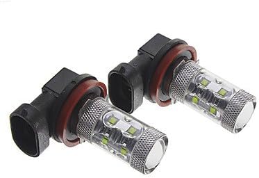 H8 H11 4W 400-500Lm 10-Led Car Bulbs-White(12V)