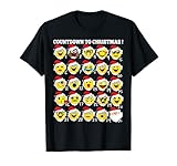 Camiseta de calendario de Adviento para niños, familia