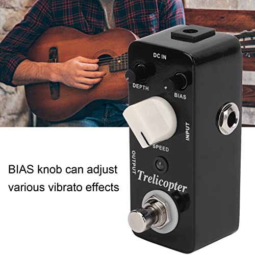 Vibrato Single Effects, Petite pédale d’effet trémolo classique pour guitare électrique - Les Beatles, Paul McCartney, John Lennon, RIngo Starr, George Harrison Vibrato Single Effects, Petite pédale d'effet trémolo classique pour guitare électrique – Image 6