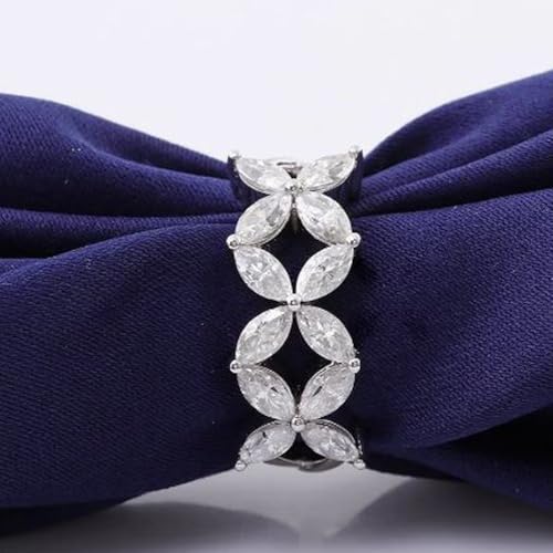 Bague moissanite 3mm en argent, le raffinement discret de vos tenues de bureau - 4