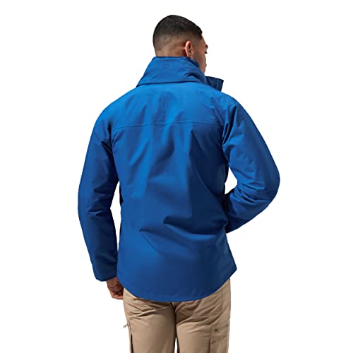 Berghaus Herren RG Alpha 2.0 Wasserdichte Shell Jacke, extra atmungsaktiver, strapazierfähiger, leichter Mantel, Limoges, S