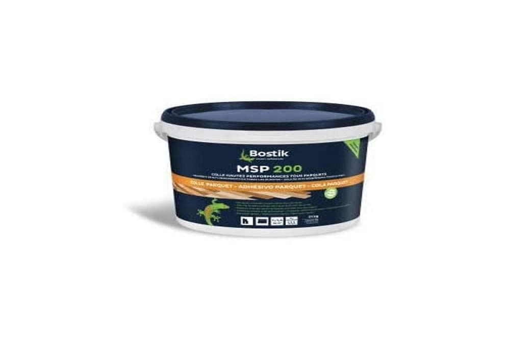 Bostik WOOD H200 ELASTIC-P, pegamento profesional para parquet masivo y contrachapado, tecnología MS Polymer de alto rendimiento, cubo de 7 kg