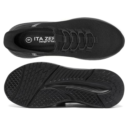 Image of Mens Wide Shoes Casual Slip On Shoes for Men - Men Loafers Wide Comfortable Boat Shoes with Arch Support