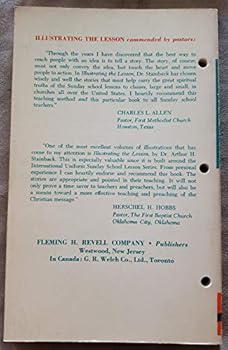 Paperback Illustrating the Lesson 1965 Book