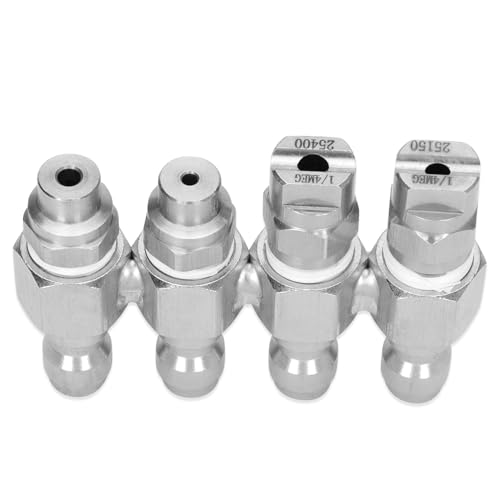 Image of 4 Way Rod Nozzle suitable for 6 GPM Rod Pressure Washer Nozzle