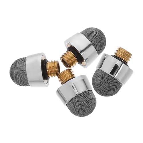 Tofficu Replacement Mesh Tip Stylus Pen Nibs 8mm Capacitive Pen Tip Precision Touchscreen Silver Fiber Material