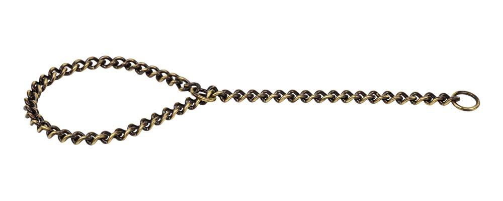 Kennel C19 - Brass Choke Chain No. 2 (3 mm) (B09QCGTZ66) Amazon Price History, Amazon Price Tracker