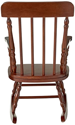 Gift Mark Children's Spindle Rocking Chair, Cherry #TOP4