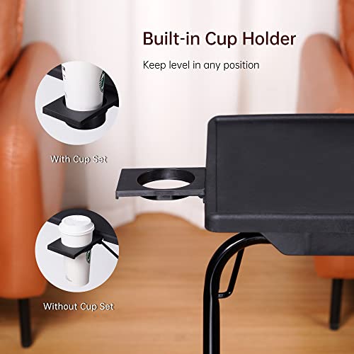 Mesa de bandeja de TV para laptop Allpop, ideal para teletrabajar desde el sofá o cama 7