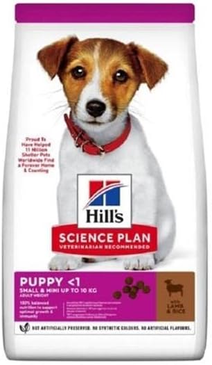 Hills Small Mini Puppy Kuzu Etli ve Pirinçli Yavru Köpek Maması 6Kg