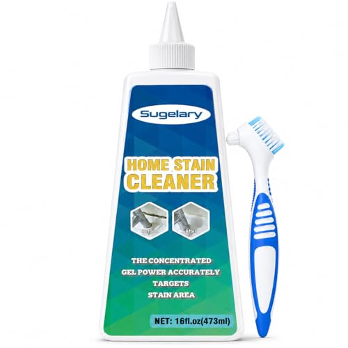Image of Sugelary Household Washing Machine Cleaner, Home Remover Gel for Refrigerator Strips, Grout Cleaner Best for Home Sink, Kitchen, Showers(16 Fl. oz)
