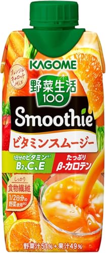 カゴメ 野菜生活スムージービタミンスムージー330ml ×12本/2ケース