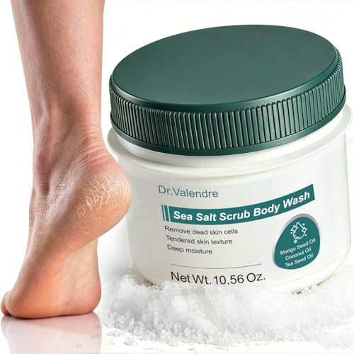 Sea Salt Exfoliating Foot Care Scrub