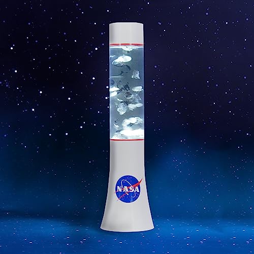 Image of Fizz Creations NASA Inspired Space Flow Light. 13.2 inches Tall Mood Light Featuring Foil Space Icons. USB Powered with Included Cable. NASA Space Inspired Merchandise