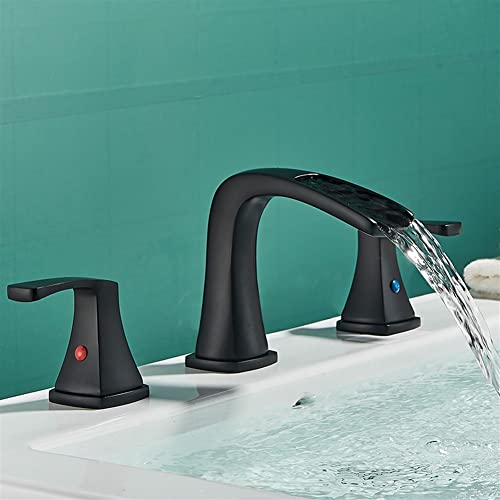 Mitigeur de salle de bain noir mat pour rénovation maison et suite parentale