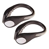 Visibilità a LED luminosi: le per scarpe offrono una maggiore sicurezza notturna grazie alla loro illuminazione a LED brillante, avvisando efficacemente auto e pedoni per garantire movimenti sicuri dopo il tramonto, rendendole ideali per chi fa jogging notturno o per i pendolari urbani che cercano maggiore sicurezza