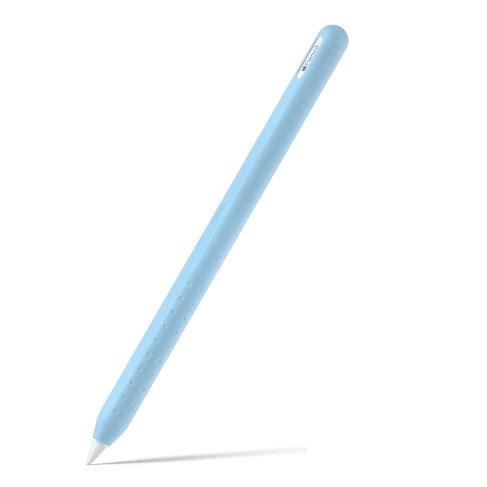 Oboe Silicone Cover Pencil Case Dotted Design Sleeve Compatible with Apple Pencil 2nd Gen/Apple Pencil Pro for iPad Pro 11/12.9 inch Skin (B-Glow in Dark Blue) [Stylus Pencil is NOT Included]-image-41
