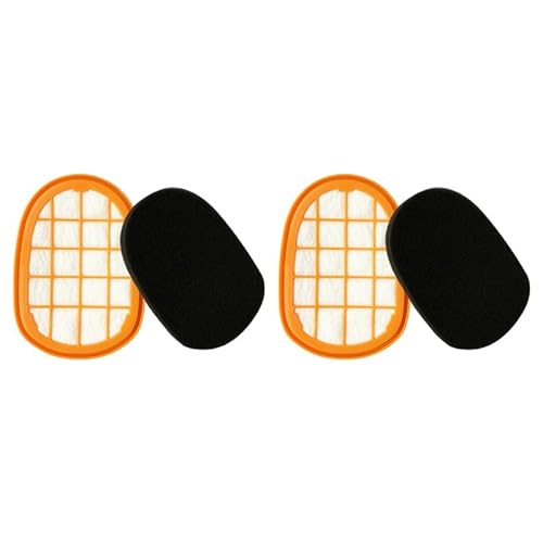 SGREHJDR Lot de 2 Accessoires de Filtre d'aspirateur for Philips FC6822 FC6823 FC6827 FC6908 FC6906 FC6904
