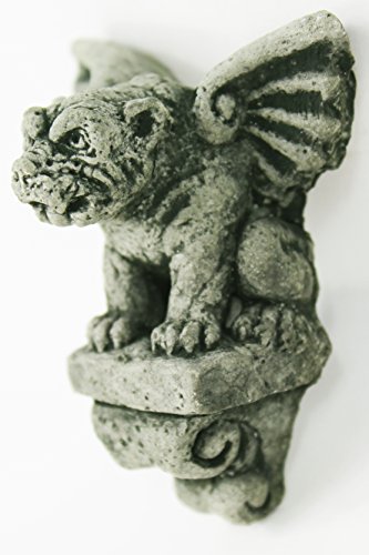Hanging Small Gargoyle Concrete Wall Statue Cement Igor French Gargoyle Sculpture Garden Cast Stone European Figure Outdoor Mini Wall Plaque #TOP1