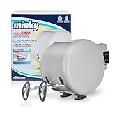 Minky VT21290100 - Filo stendibiancheria Retrattile per Esterni, 30 m (2x15m), GIARDINO, Grigio