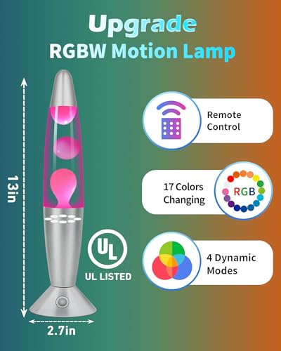 Lampe de table relaxante avec télécommande et 17 couleurs - 3