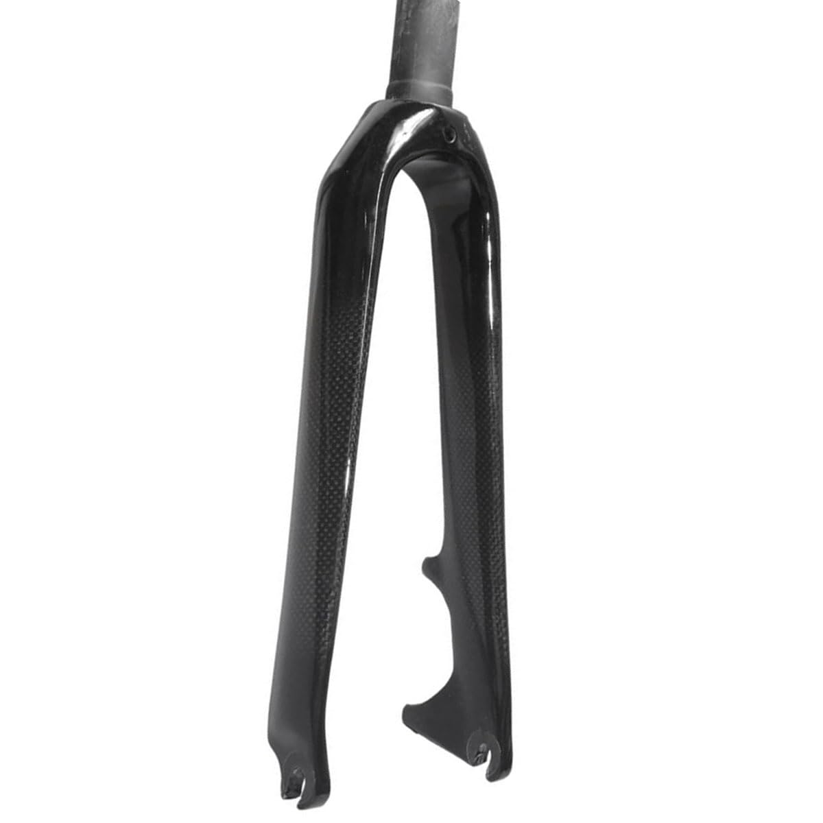 50.8 cm 451 Full Carbon Fiber BMX Rigid Forks 2.5-0.3 cm prosta rura składane rowery przedni hamulec tarczowy widelec rowerowy 9 * 100 mm szybkie zwalnianie twardy