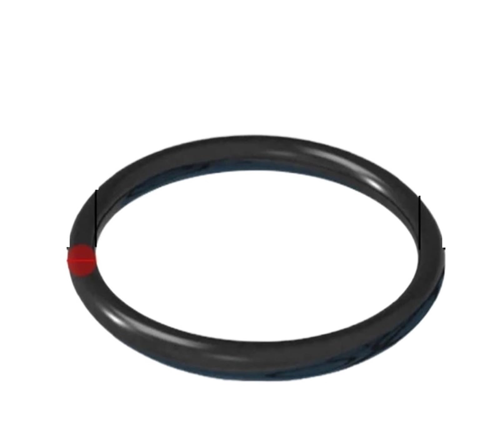 Espesor 1,5/2,4/4,6mm sección transversal enlace junta de caucho de nitrilo junta tórica anillo elástico de goma(OD14.5xCS2.4-3000pcs)