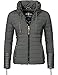 Produktbild Navahoo Damen Übergangsjacke Steppjacke Gini Anthrazit Gr. M