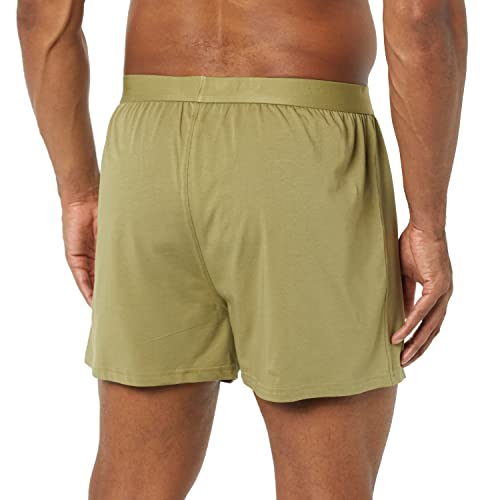 Amazon Aware Men's Relaxed-Fit Cotton Modal Boxer Short, Pack Of 3, Sage Green, Medium #TOP2